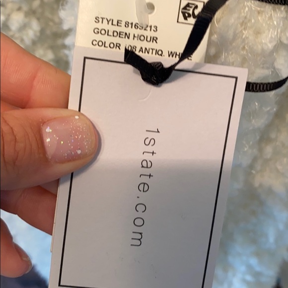 1. State Drape Front Poodle Sweater - Picture 6 of 6